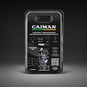 Цепь 16", 3/8 LP, 1,3мм, 56 звеньев, чизель, CAIMAN